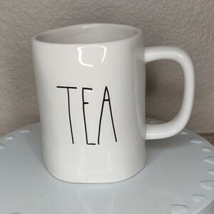 Rae Dunn White Tea Mug